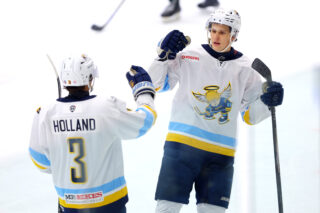 GAME RECAP: Haibock Caps Three-Goal Come-From-Behind Victory In Okotoks